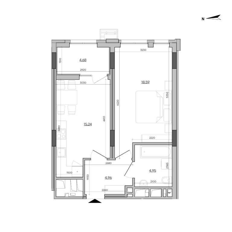 Apartment layout