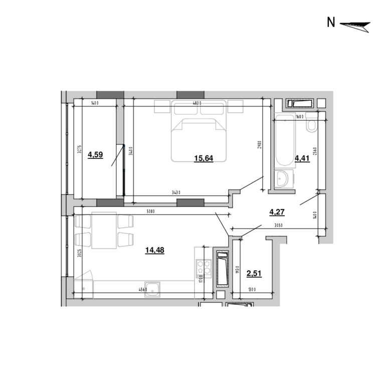 Apartment layout
