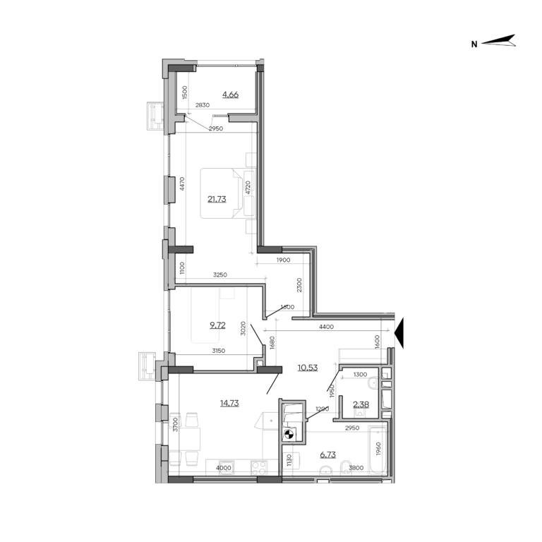 Apartment layout