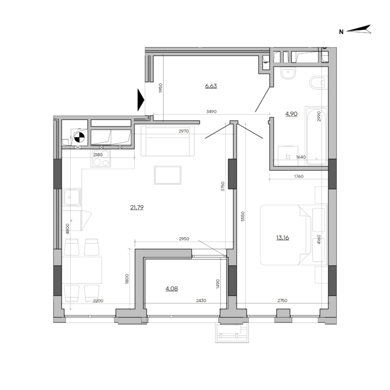 Apartment layout