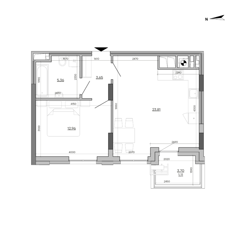Apartment layout