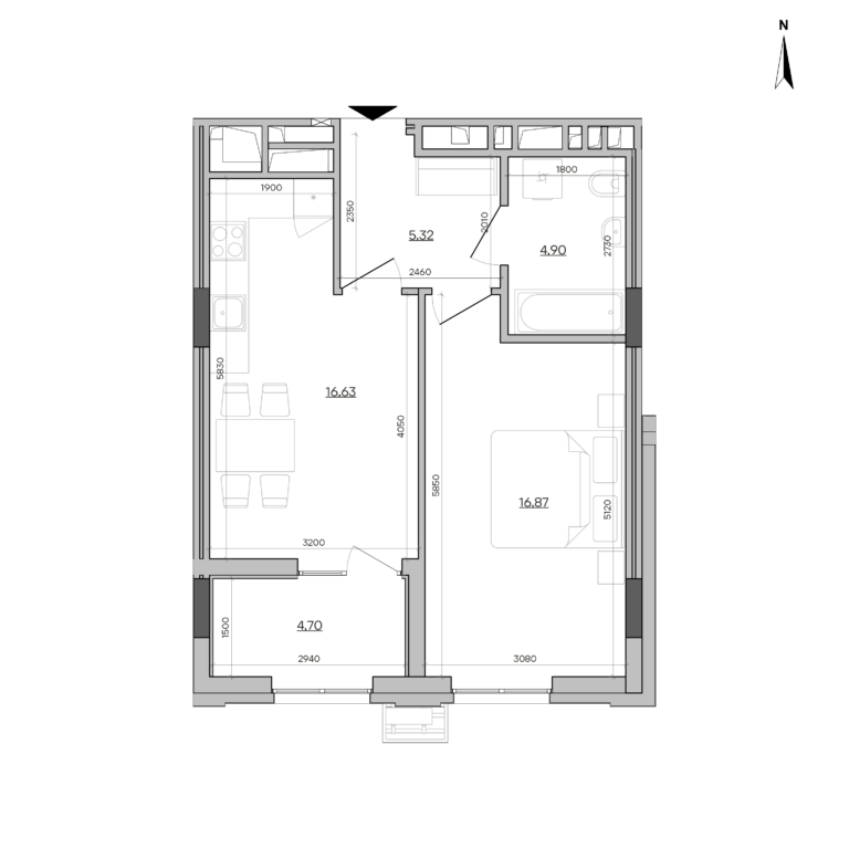 Apartment layout