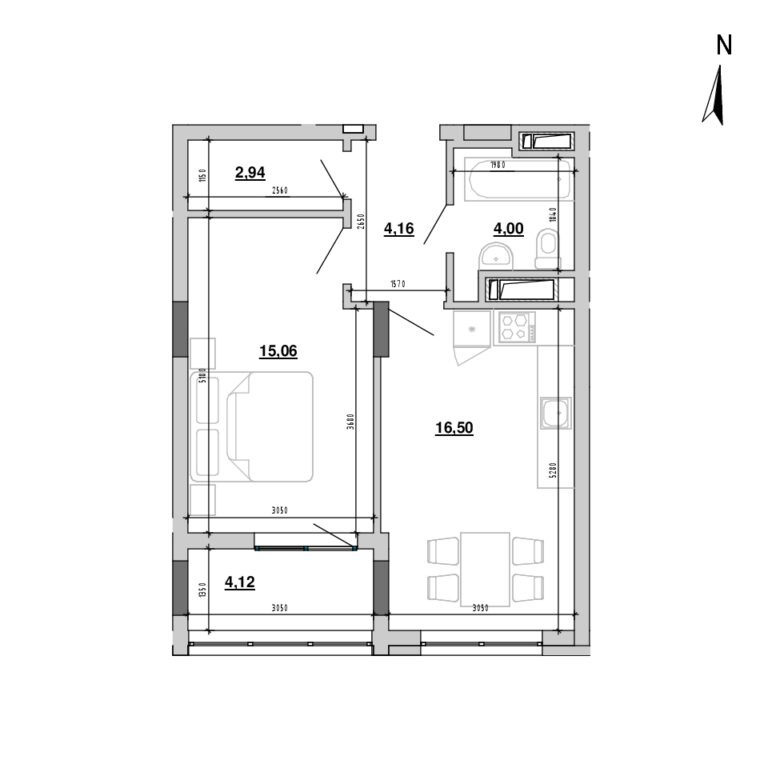 Apartment layout