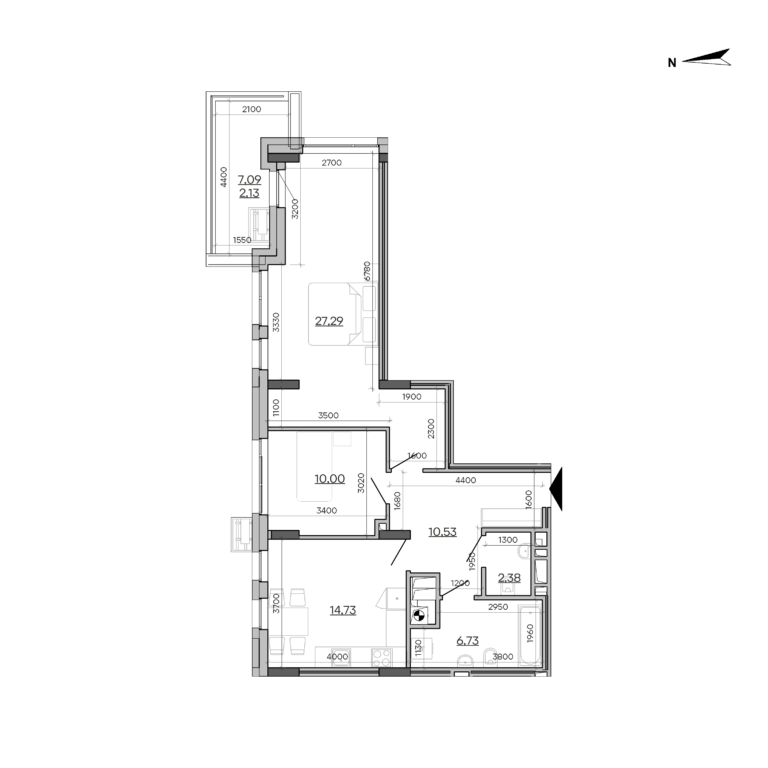 Apartment layout