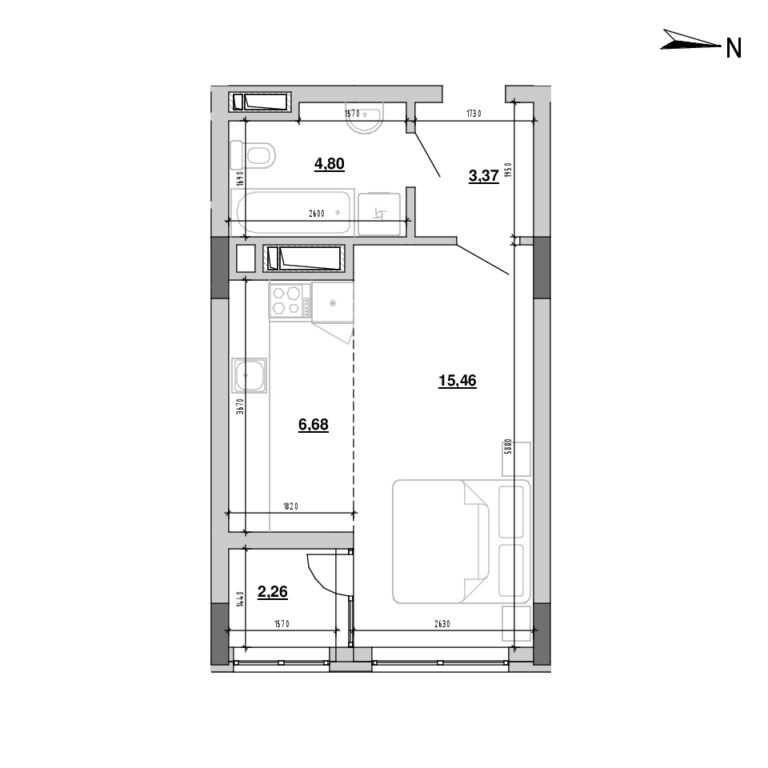 Apartment layout