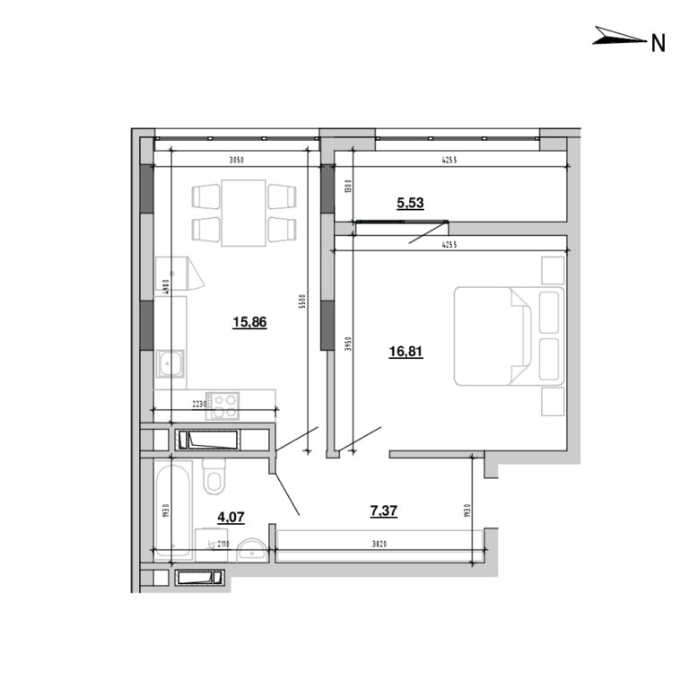 Apartment layout