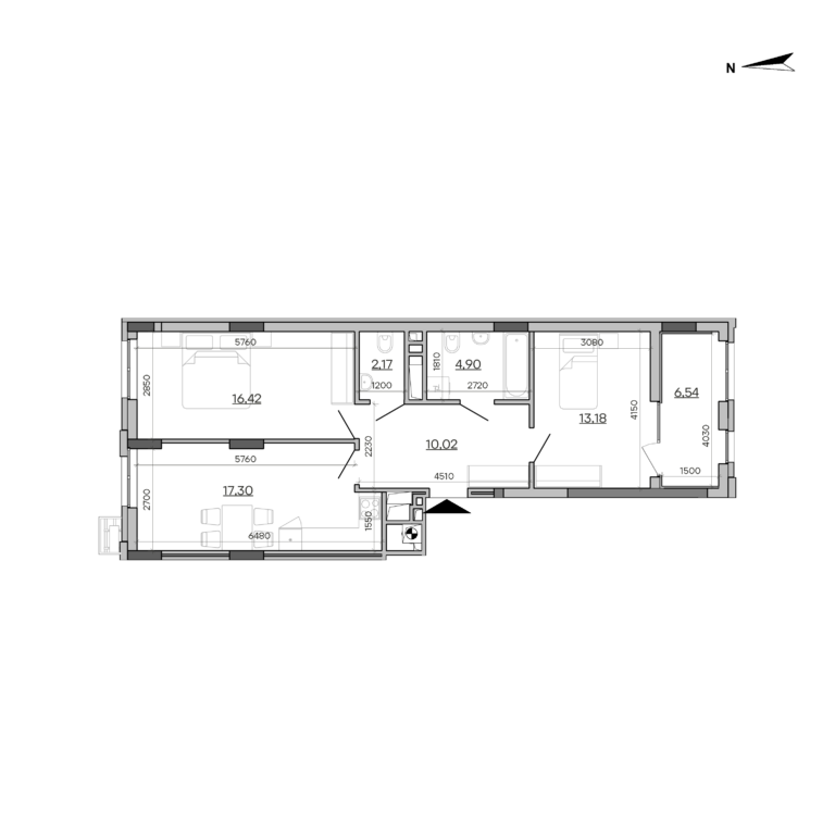 Apartment layout