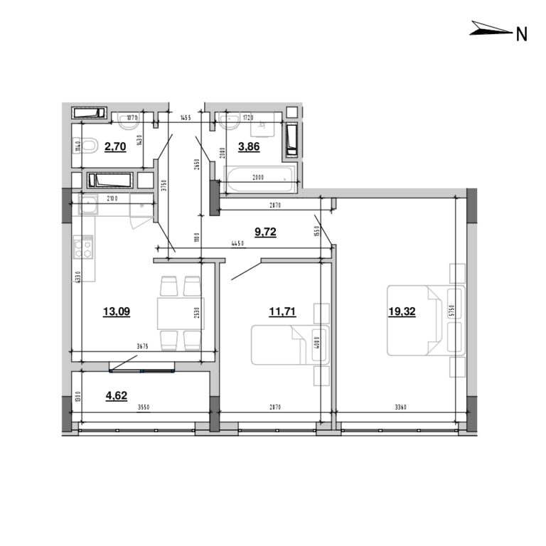 Apartment layout