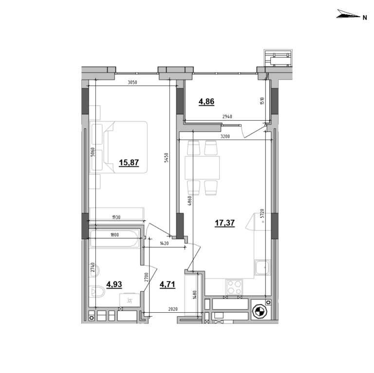 Apartment layout