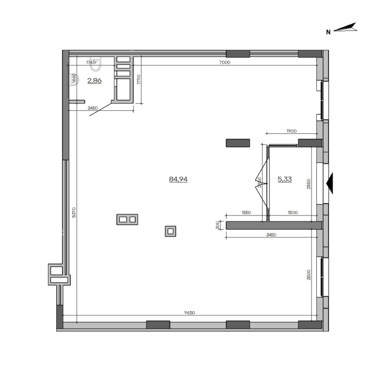 Apartment layout