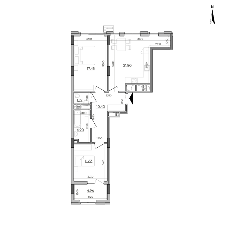 Apartment layout