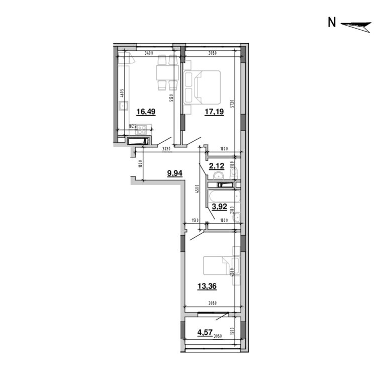 Apartment layout