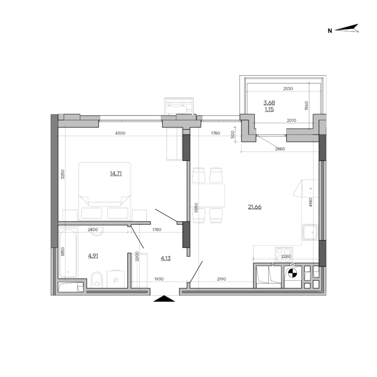 Apartment layout