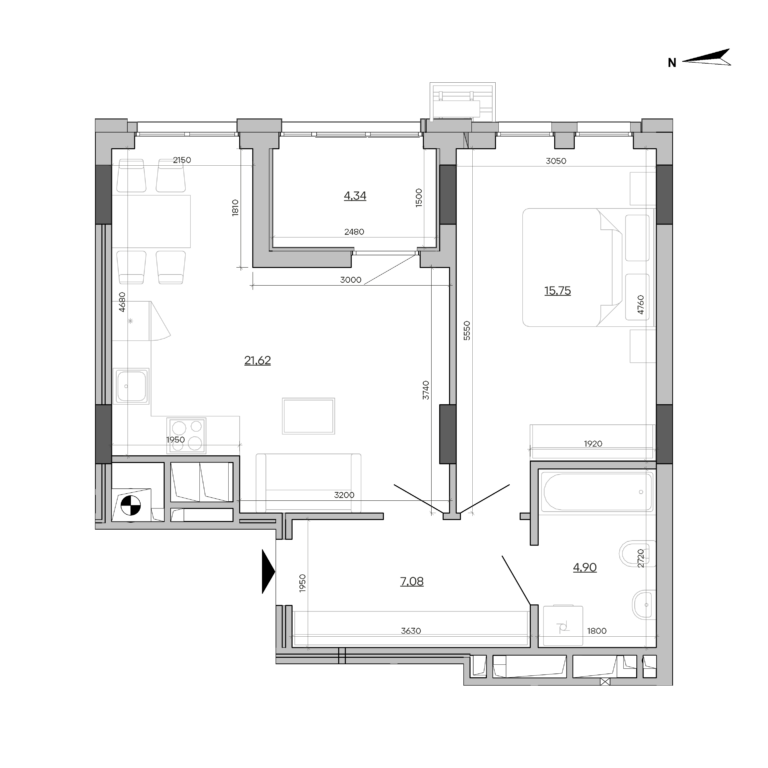 Apartment layout