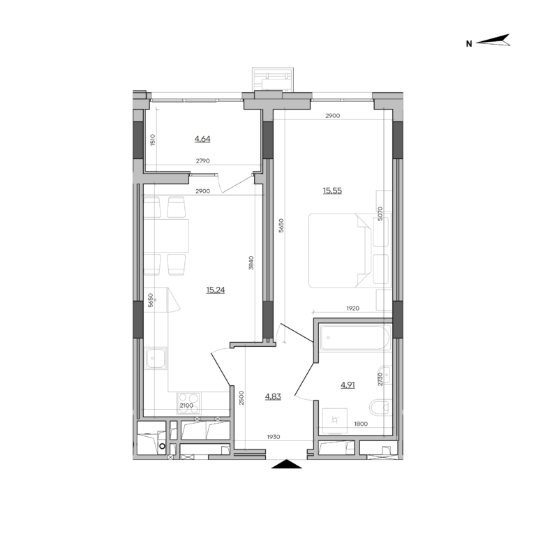 Apartment layout