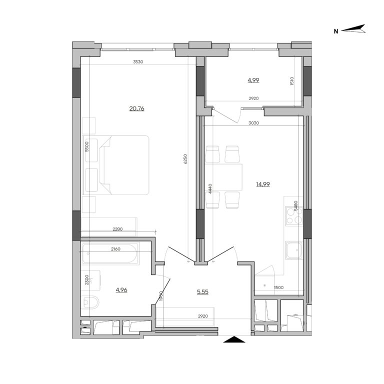 Apartment layout