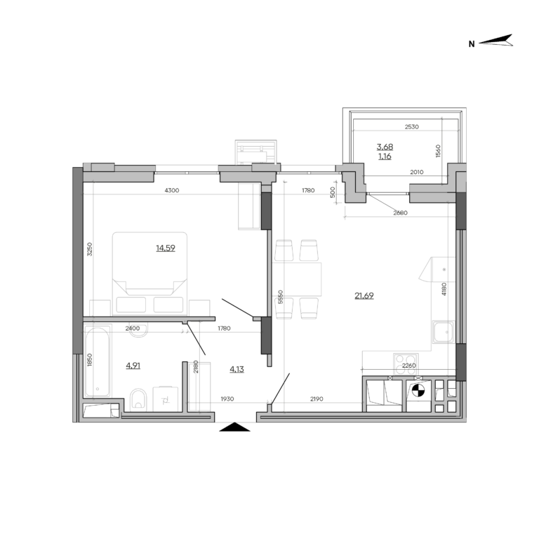 Apartment layout