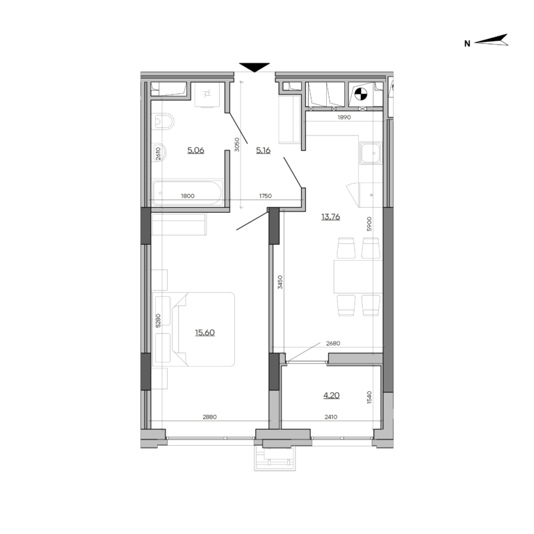 Apartment layout