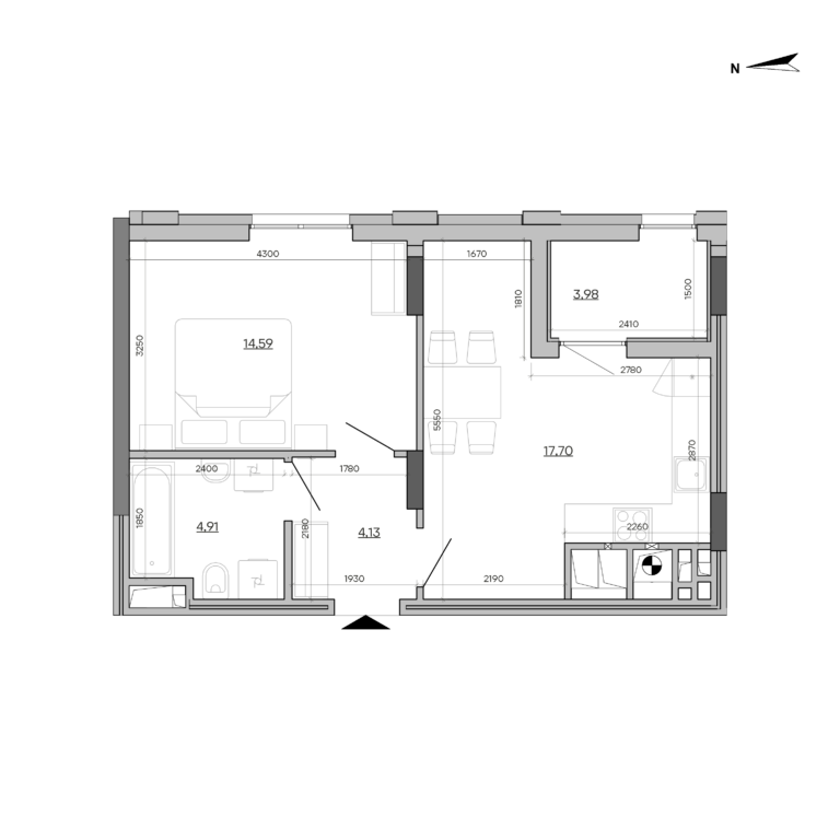 Apartment layout