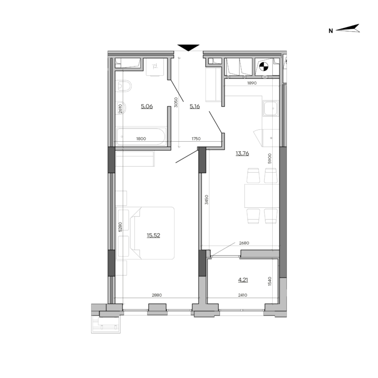 Apartment layout