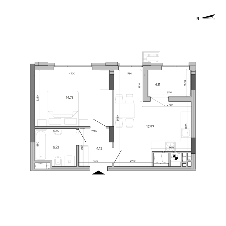 Apartment layout