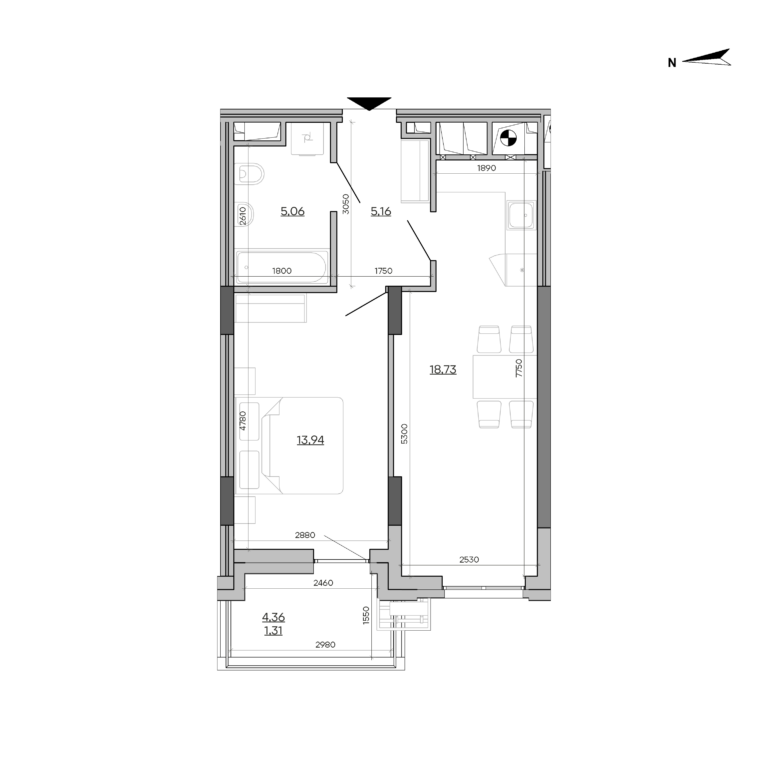 Apartment layout