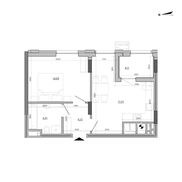 Apartment layout
