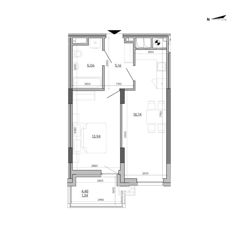 Apartment layout