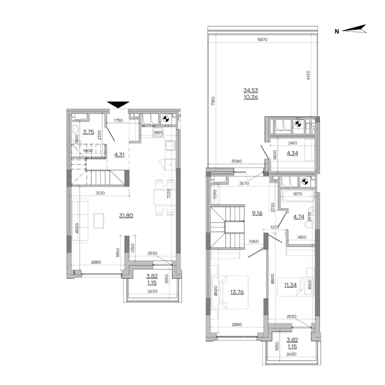 Apartment layout