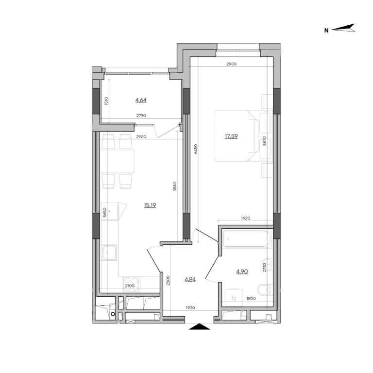 Apartment layout