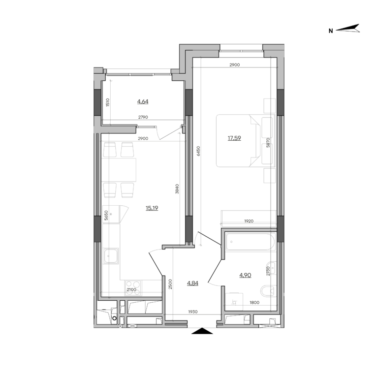 Apartment layout