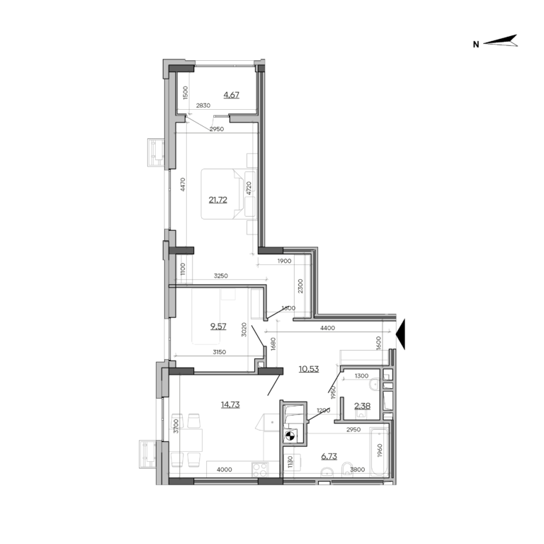 Apartment layout