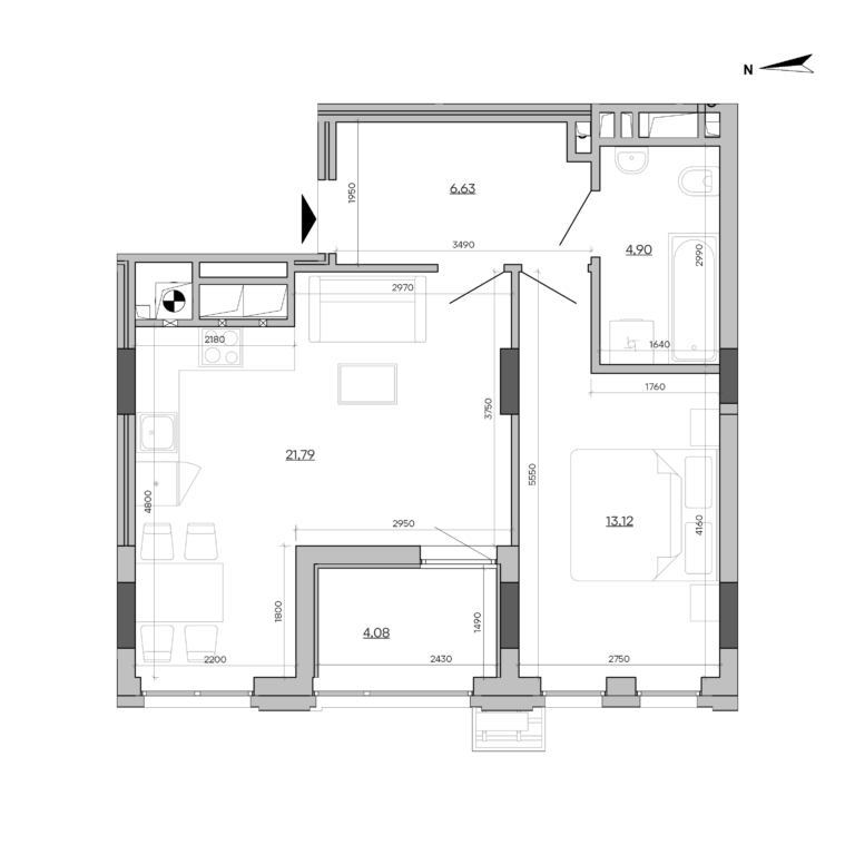 Apartment layout