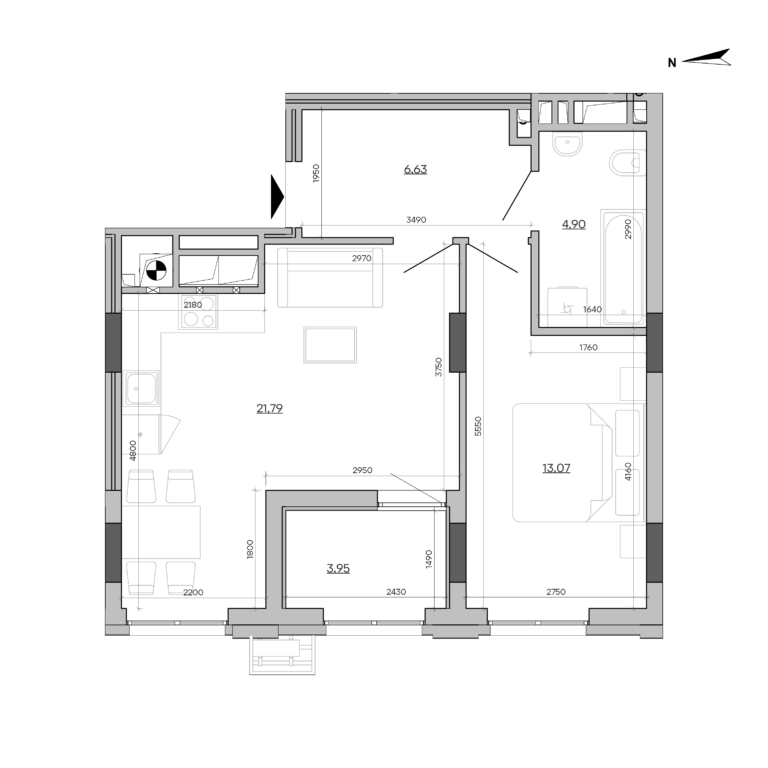 Apartment layout