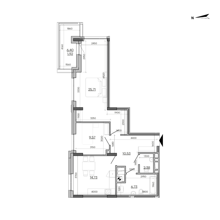 Apartment layout