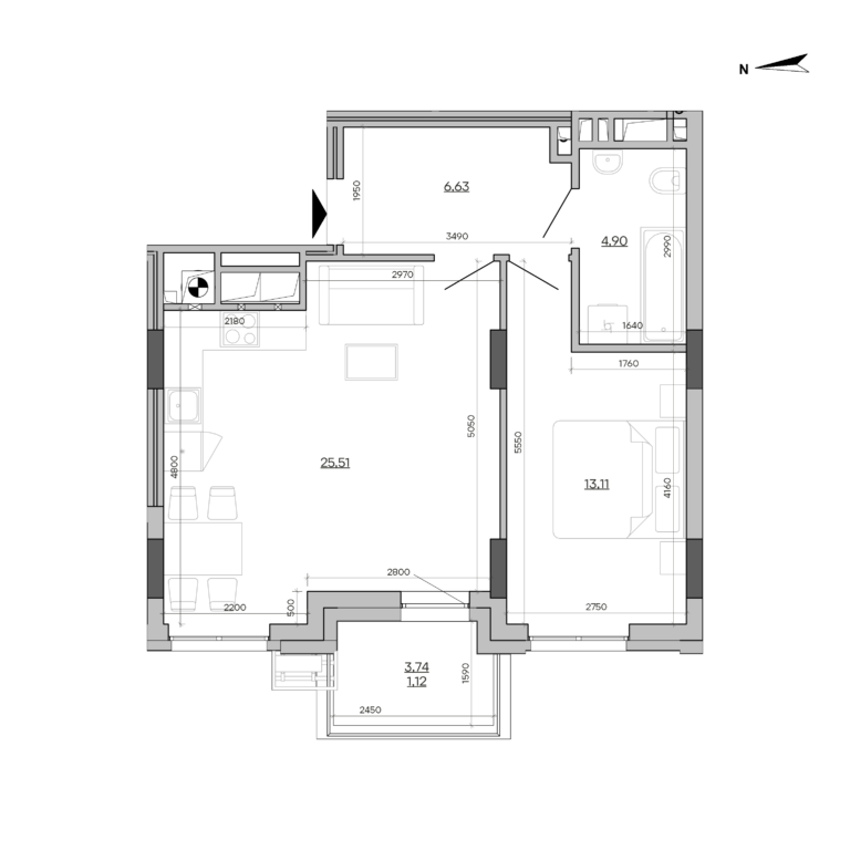 Apartment layout