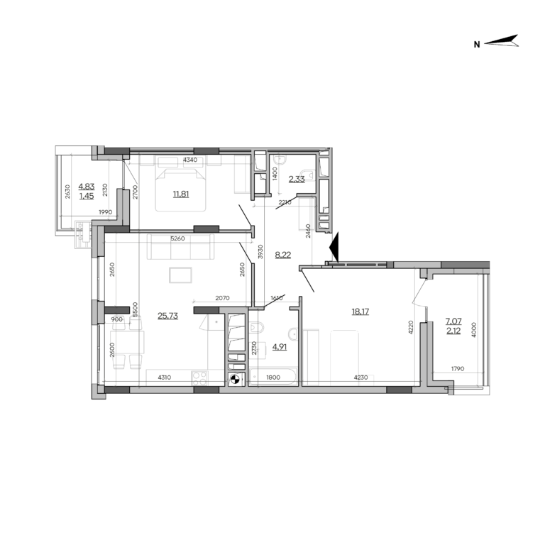Apartment layout