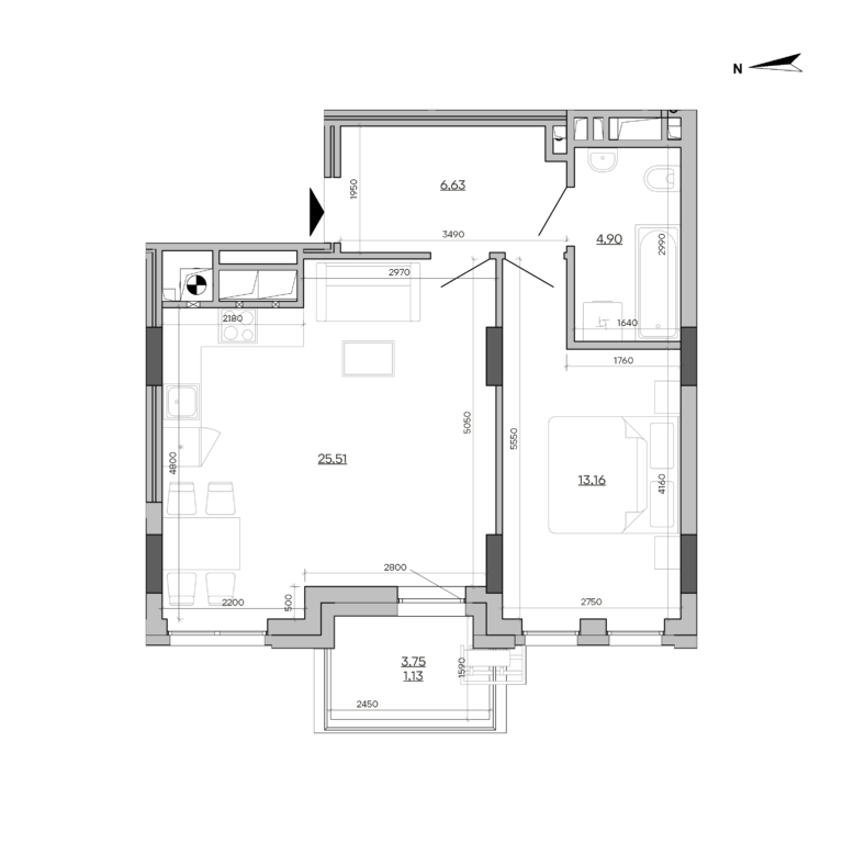 Apartment layout
