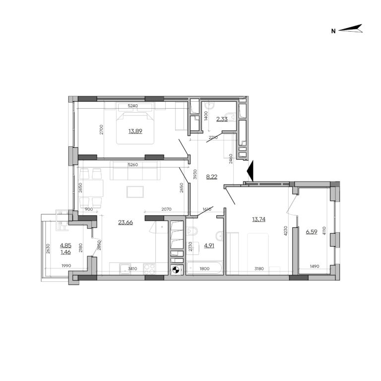 Apartment layout