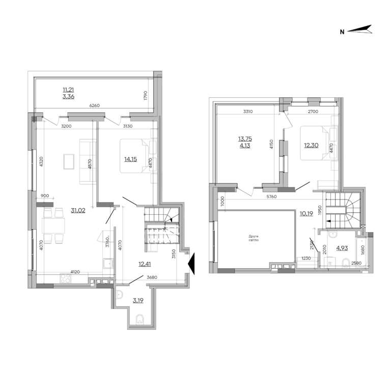 Apartment layout
