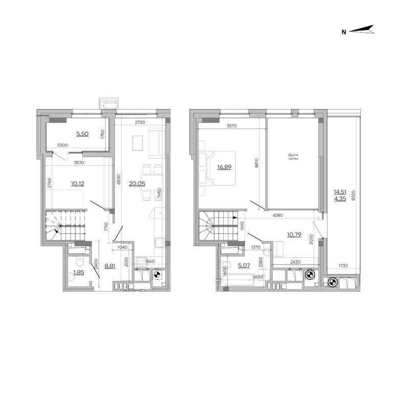 Apartment layout