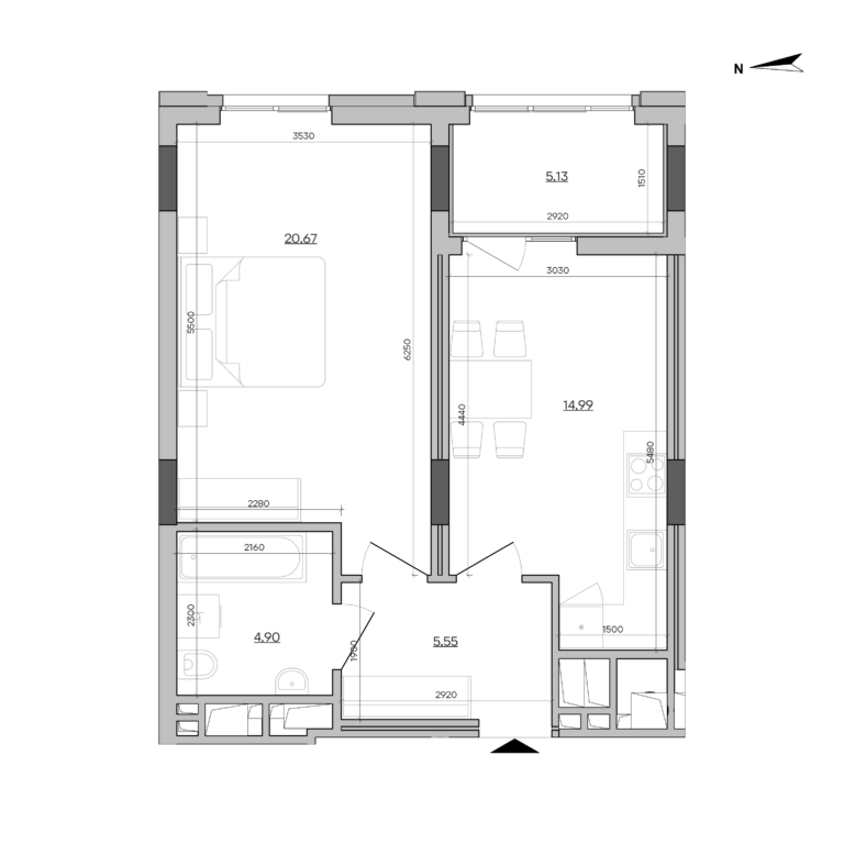 Apartment layout