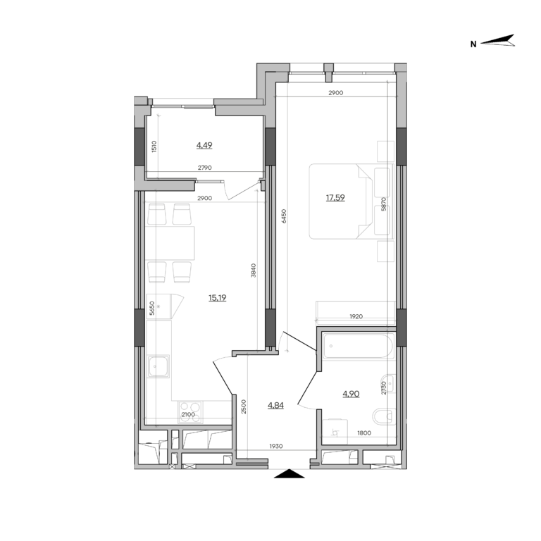 Apartment layout