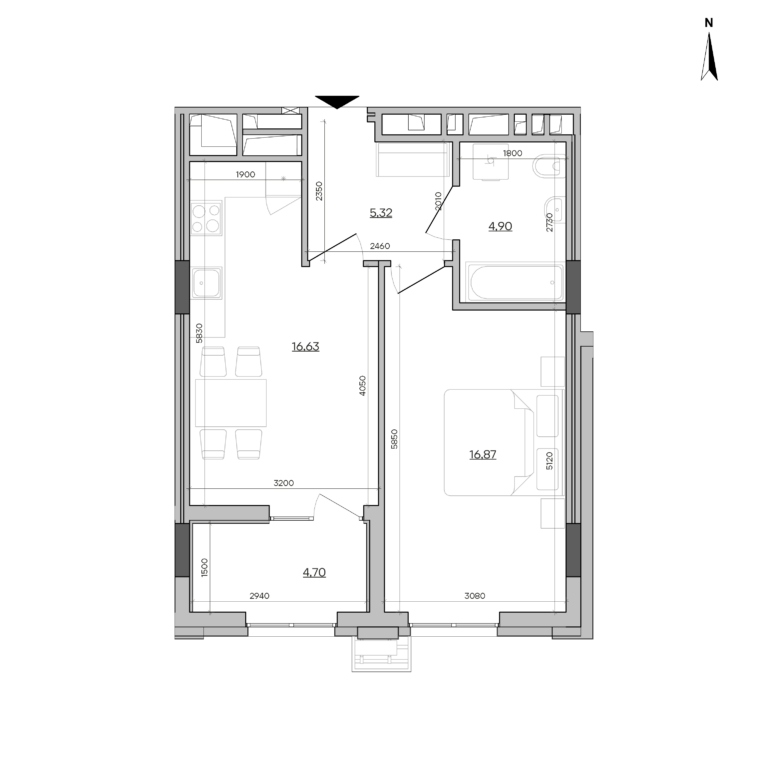 Apartment layout