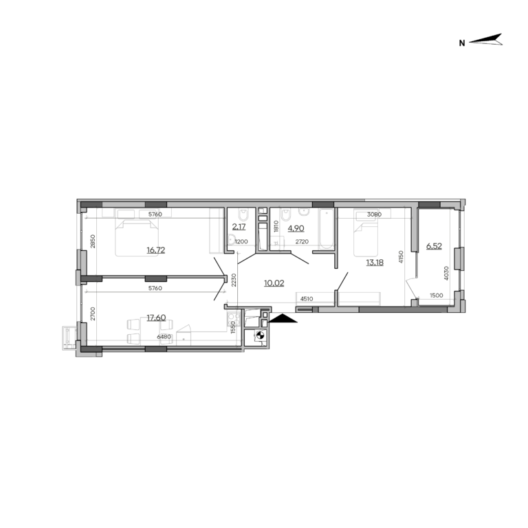 Apartment layout