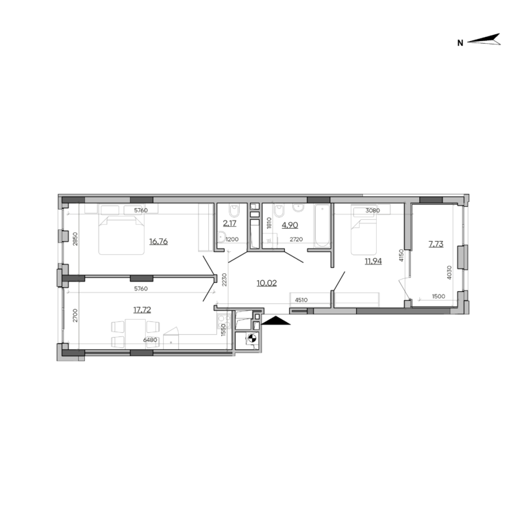 Apartment layout