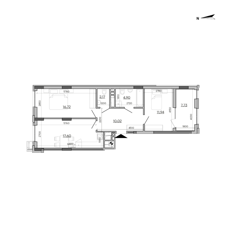 Apartment layout